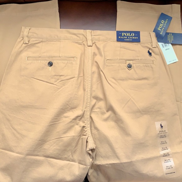 Polo Ralph Lauren classic fit chinos NWT
